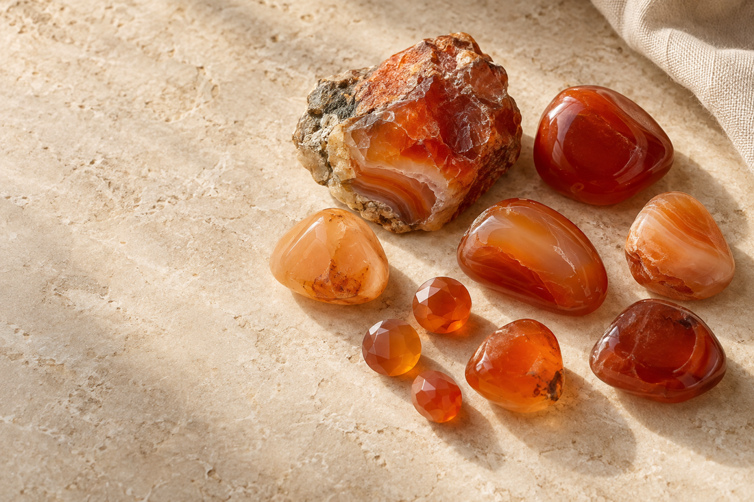 Carnelian: The Fiery Gemstone That Brings Warmth to Every Look