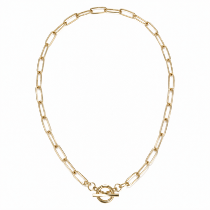 Stainless Steel Paperclip Chain Necklace